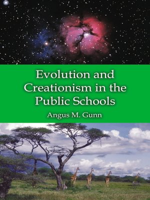 cover image of Evolution and Creationism in the Public Schools